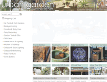 Tablet Screenshot of myurbangarden.com